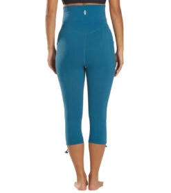FREE PEOPLE Class Act Cropped Legging -Swimming Equipment Store 7091683524776 bluegrass 3a