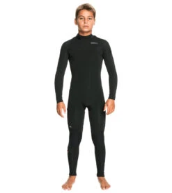 Quiksilver Boys' 3/2MM Sessions Back Zip Full Wetsuit