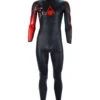 AQUASPHERE Men's Racer V3 Tri Wetsuit -Swimming Equipment Store 7197877960872 blackred 1a
