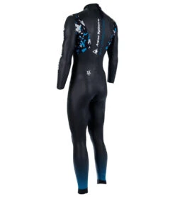 AQUASPHERE Men's Aqua Skin V3 Tri Wetsuit -Swimming Equipment Store 7197878550696 blackturquoise 3a