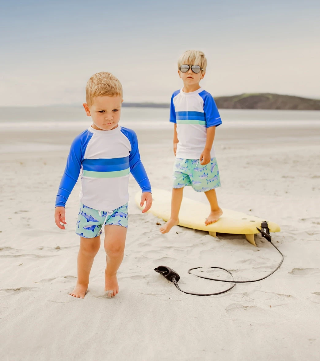 Boys' Minty Shark LS Baby Set (Baby, Toddler, Little Kid) 5 Boys' Minty Shark LS Baby Set (Baby, Toddler, Little Kid) - Image 3