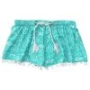 Girls' Spearmint Spot Swim Shorts (Little Kid, Big Kid) -Swimming Equipment Store 7217019257000 mint 1a