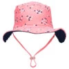 Girls' Ditsy Coral Reversible Bucket Hat