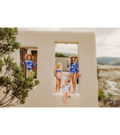 Girls' Mango Tango Sustainable LS Surf Suit (Toddler, Little Kid, Big Kid) -Swimming Equipment Store 7217021714600 blue 6a