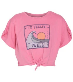 Roxy Girls' Wave Flow Rstf Rashguard (Little Kid, Big Kid)