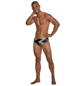 Speedo Men's Sharp Turn Brief Swimsuit 9 Speedo Men's Sharp Turn Brief Swimsuit -Swimming Equipment Store 7303593132200 anthracite 4a