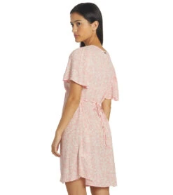 Billabong Women's Short And Sweet Dress -Swimming Equipment Store 7315037683880 pinksunset 3a