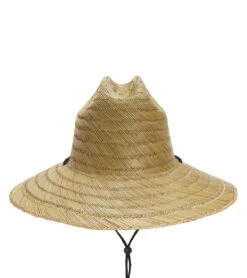 Volcom Men's Quarter Straw Hat -Swimming Equipment Store 7345334747304 natural 3a