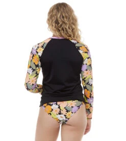 Women's Love Story Parker UV Rashguard -Swimming Equipment Store 7351095591080 black 3a