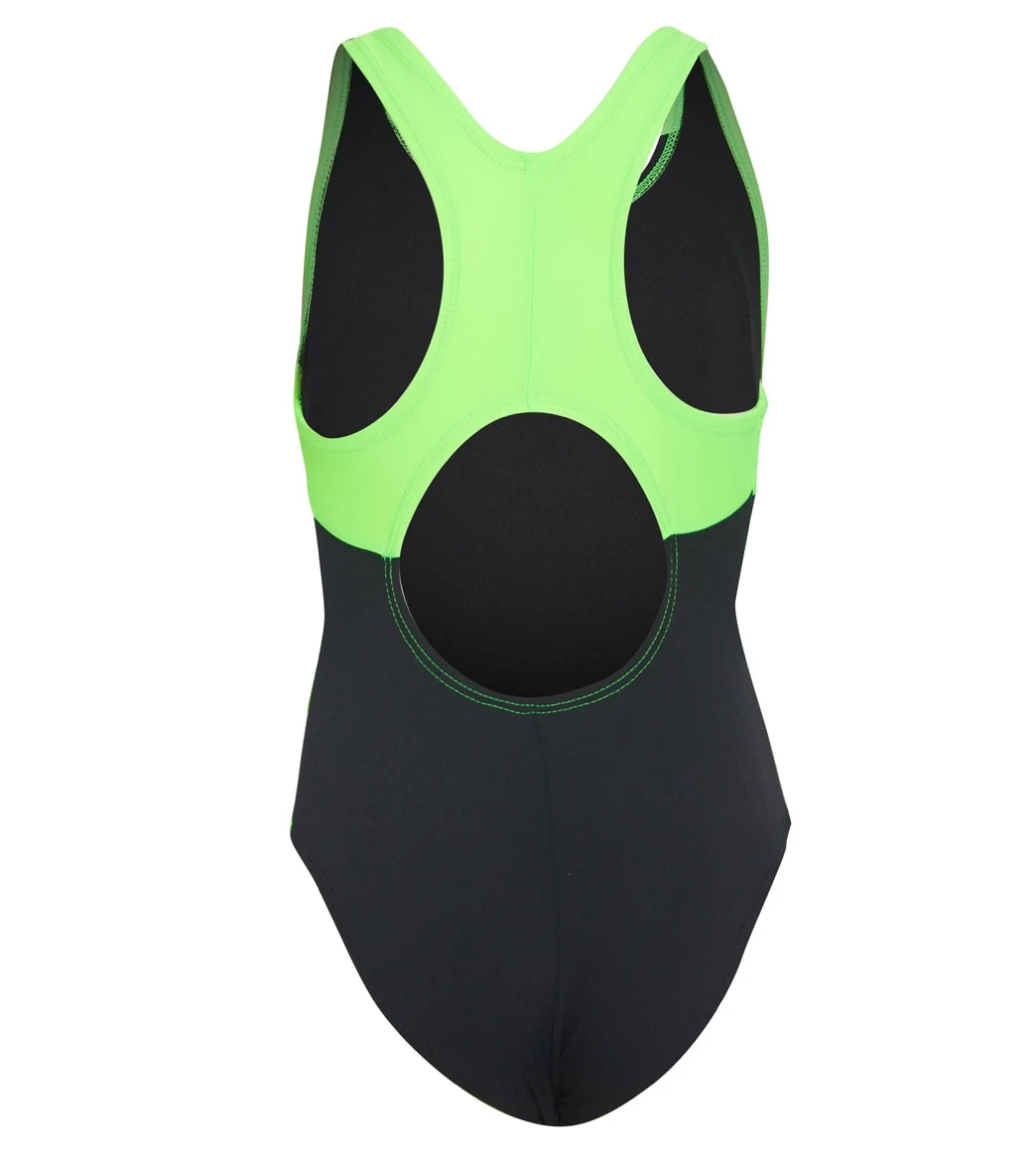 Girls' Maxback One Piece Swimsuit (Little Kid, Big Kid) 4 Girls' Maxback One Piece Swimsuit (Little Kid, Big Kid) - Image 2