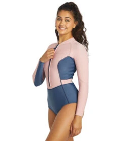 Level Six Women's 1.2mm Neoprene Mystique Front Zip Long Sleeve One Piece Swimsuit 11 Level Six Women's 1.2mm Neoprene Mystique Front Zip Long Sleeve One Piece Swimsuit -Swimming Equipment Store 7363719889064 ally 5a