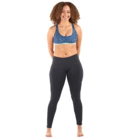 Level Six Women's Sombrio Women's Neoprene Capri Pants -Swimming Equipment Store 7363720347816 blackheather 4a