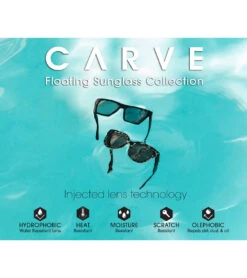 Carve Men's Wolf Pak Floating Sunglasses -Swimming Equipment Store 7371164450984 mattetortbronzepolarized 3a