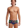 Funky Trunks Men's Love Funky Sidewinder Square Leg Swimsuit -Swimming Equipment Store 7394937372840 lovefunky 1a
