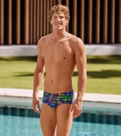 Funky Trunks Men's Love Funky Sidewinder Square Leg Swimsuit -Swimming Equipment Store 7394937372840 lovefunky 7a