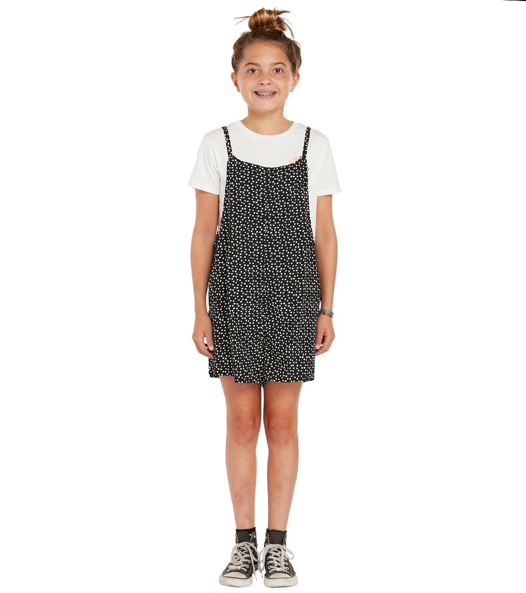 Volcom Girls' Frondly Fire Romper (Little Kid, Big Kid) 3 Volcom Girls' Frondly Fire Romper (Little Kid, Big Kid)