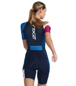 2XU Women's Aero Sleeved Trisuit -Swimming Equipment Store 7412058325160 midnightfestival 3a