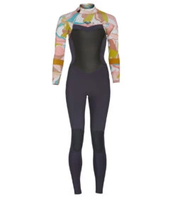 Roxy Women's 3/2MM Syncro Back Zip Full Wetsuit