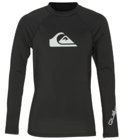 Quiksilver Youth All Time Long Sleeve UPF 50 Rash Guard (Big Kid)