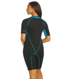Seac 2MM Women's Ciao Springsuit Wetsuit 9 Seac 2MM Women's Ciao Springsuit Wetsuit -Swimming Equipment Store 7431600898216 blacklightblue 3a