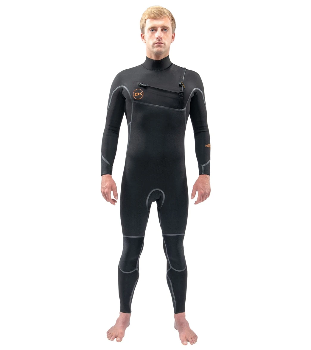 Dakine Men's 4/3mm Cyclone Chest Zip Fullsuit Wetsuit 3 Dakine Men's 4/3mm Cyclone Chest Zip Fullsuit Wetsuit