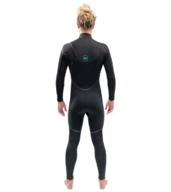 Dakine Men's 4/3mm Mission Chest Zip Fullsuit Wetsuit 10 Dakine Men's 4/3mm Mission Chest Zip Fullsuit Wetsuit -Swimming Equipment Store 7463580893352 black 3a