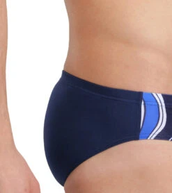 Arena Men's Marbled Brief Swimsuit -Swimming Equipment Store 7468270125224 navynavymulti 5a