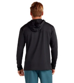 Dakine Men's Mission Hoodie Long Sleeve UPF 50 Surf Shirt -Swimming Equipment Store 7476053213352 black 3a