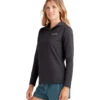 Dakine Women's Mission Hoodie Long Sleeve UPF 50 Surf Shirt -Swimming Equipment Store 7476060946600 black 1a