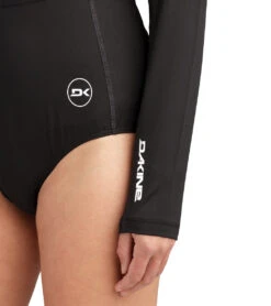 Dakine Women's HD Long Sleeve UPF 50 One Piece Swimsuit -Swimming Equipment Store 7476061503656 black 6a