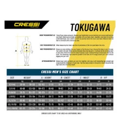 CRESSI 3.5mm Tokugawa Open Cell Hooded Two Piece Wetsuit -Swimming Equipment Store 7484568469672 bluecamo 5a