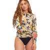 Billabong Women's Peeky Long Sleeve Jacket -Swimming Equipment Store 7490768896168 junglenight 1a