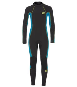 Billabong Kids' 3/2mm Absolute Back Zip Fullsuit Wetsuit