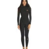 Billabong Women's 4/3mm Synergy Back Zip Fullsuit Wetsuit -Swimming Equipment Store 7492489347240 wildblack 1a