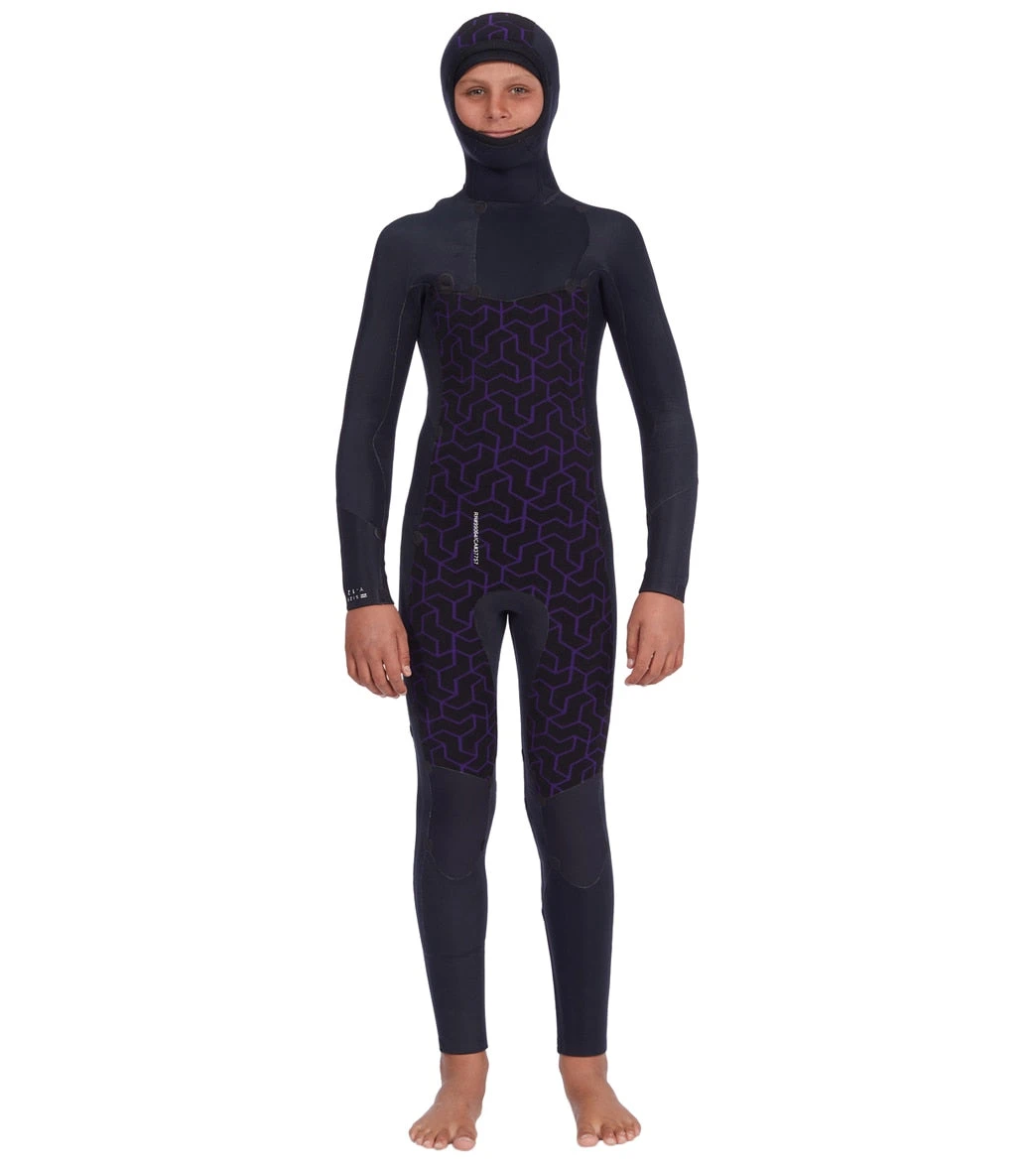 Billabong Youth 5/4mm Absolute Chest Zip Hooded Fullsuit Wetsuit 3 Billabong Youth 5/4mm Absolute Chest Zip Hooded Fullsuit Wetsuit