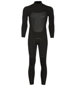 Quiksilver Men's 4/3mm Marathon Sessions Chest Zip Fullsuit Wetsuit