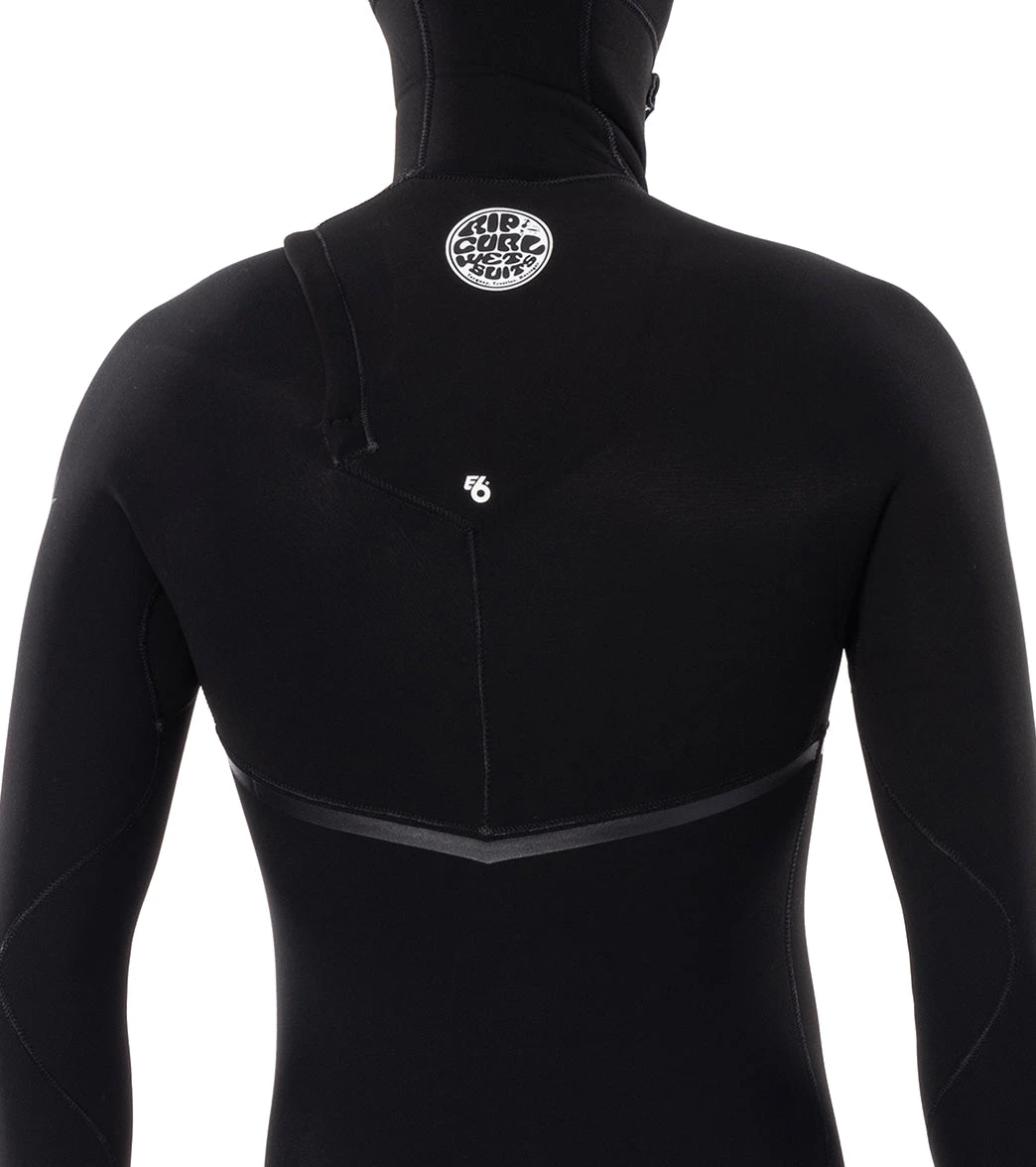 Rip Curl Men's 4/3mm E-Bomb Long Sleeve Zip Free Hooded Fullsuit Wetsuit 9 Rip Curl Men's 4/3mm E-Bomb Long Sleeve Zip Free Hooded Fullsuit Wetsuit - Image 7