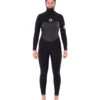 Rip Curl Women's 6/4 Flashbomb Long Sleeve Hooded Chest Zip Fullsuit Wetsuit -Swimming Equipment Store 7510130688168 black 1a