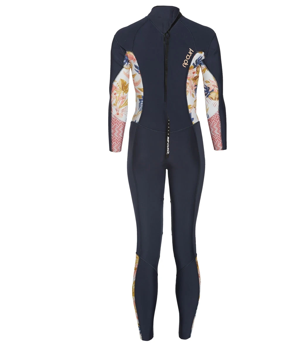 Rip Curl Women's 5/3mm Dawn Patrol Long Sleeve Back Zip Fullsuit Wetsuit 4 Rip Curl Women's 5/3mm Dawn Patrol Long Sleeve Back Zip Fullsuit Wetsuit - Image 2