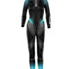 Huub Women's Aegis X Tri Wetsuit -Swimming Equipment Store 7522245247144 blackteal 1a