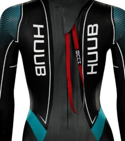 Huub Women's Aegis X Tri Wetsuit -Swimming Equipment Store 7522245247144 blackteal 4a