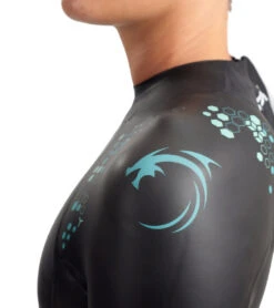 Arena Women's Storm Wetsuit -Swimming Equipment Store 7529996320936 coralblueblack 5a