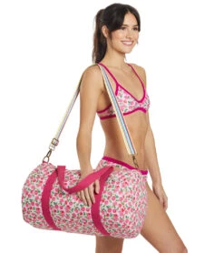 Sporti X Emma Weyant Garden Rose Weekender Bag -Swimming Equipment Store 7532788744360 gardenrose 10a