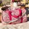 Sporti X Emma Weyant Garden Rose Weekender Bag -Swimming Equipment Store 7532788744360 gardenrose 1a
