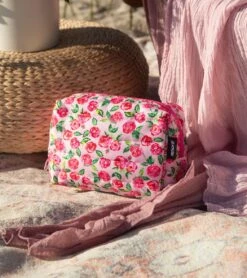 Sporti X Emma Weyant Garden Rose Toiletry Bag -Swimming Equipment Store 7532788875432 gardenrose 3a