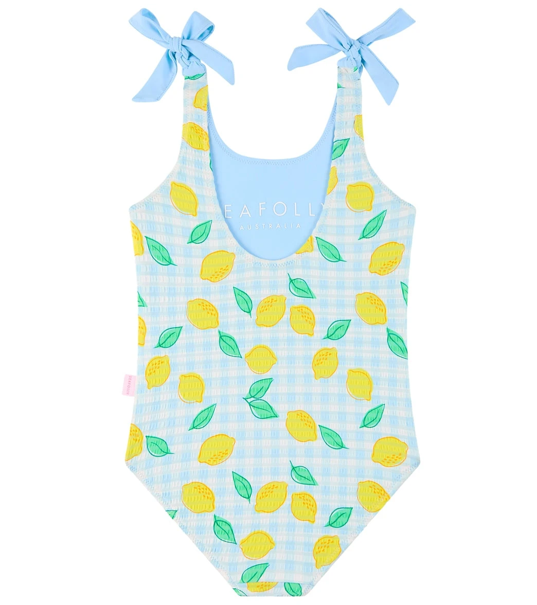 Seafolly Girls' Lisbon One Piece Swimsuit (Baby, Toddler, Little Kid) 4 Seafolly Girls' Lisbon One Piece Swimsuit (Baby, Toddler, Little Kid) - Image 2