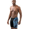 Men's Reliance Vapor Print Spliced Jammer Swimsuit -Swimming Equipment Store 7566058324136 vaporblue 1a