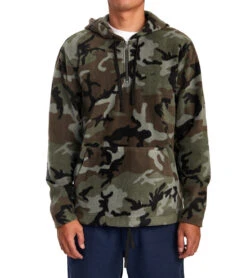 RVCA Men's Yukon 1/4 Zip Pullover Hoodie