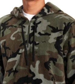 RVCA Men's Yukon 1/4 Zip Pullover Hoodie 7 RVCA Men's Yukon 1/4 Zip Pullover Hoodie -Swimming Equipment Store 7580742746280 camo 3a