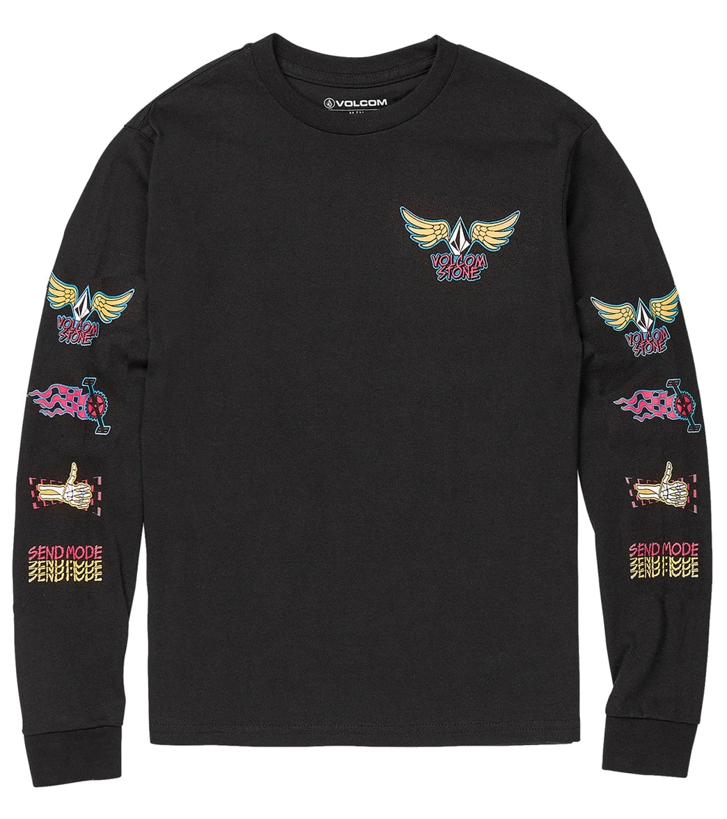 Volcom Boys' Caiden Long Sleeve Tee (Big Kid) 3 Volcom Boys' Caiden Long Sleeve Tee (Big Kid)